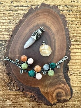 ✨Gemstone Pendants-3pcs